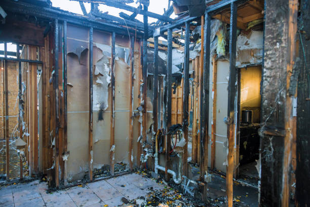 Professional Fire Damage Removal technician working in Lake Secession, SC
